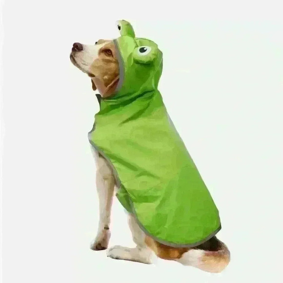 2/$25 BNWT Fetchwear Dog/Cat Frog Raincoat/Halloween Costume, Size S - Picture 1 of 4